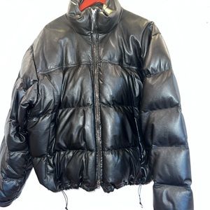 vetements puffer, yeezy slides x2